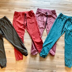 Women's Multi-Color Jogger Pants Set